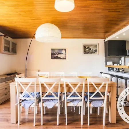 Daire Appartement Chaleureux Aux Deux Alpes - 68 M² - Vue Montagne *