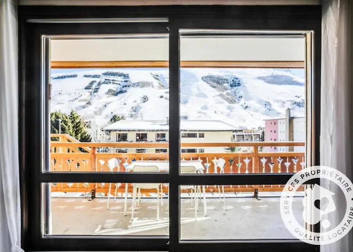 Appartement Chaleureux Aux Deux Alpes - 68 M² - Vue Montagne Apartament *